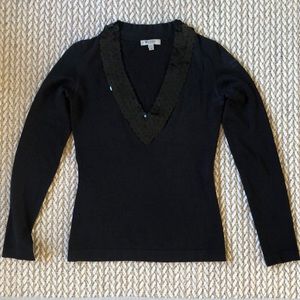 Burberry Fancy V-Neck Pullover
